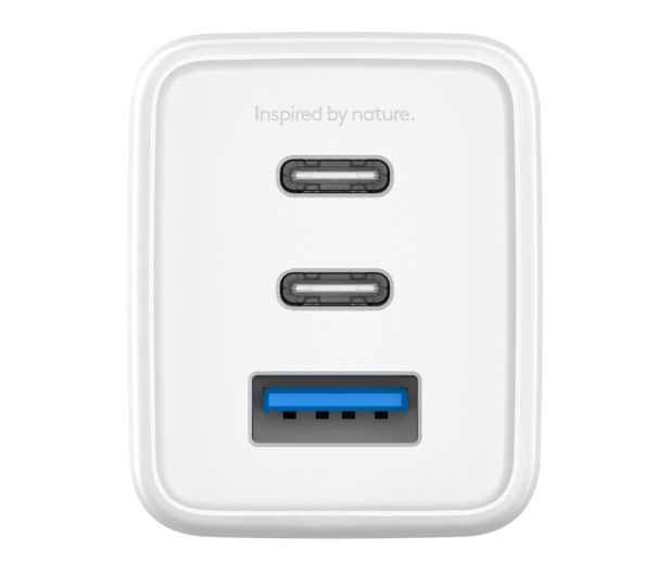 Hune Ładowarka sieciowa GaN 65W 2x USB-C+USB-A Snow White - 1370700 - zdjęcie 5